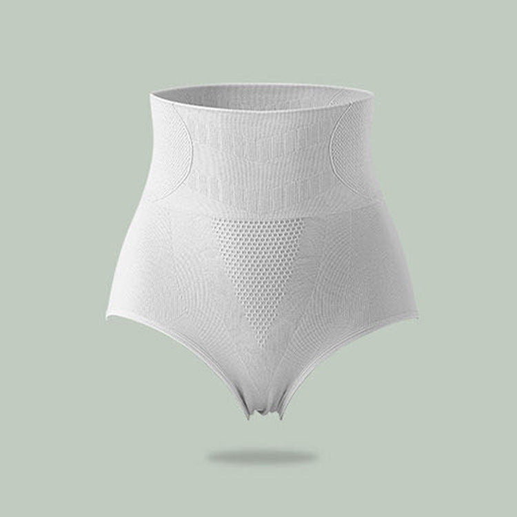 High waist tummy control pants seamless honeycomb pure cotton crotch fat burning body shaping sexy hip lifting panties women's breathable panties