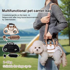 Portable Breathable Pet Carrier Bag and Backpack 2 in 1