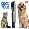 Hirundo Knot Out Electric Pet Grooming Comb