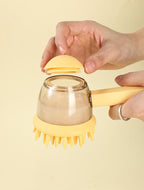 3 In 1 Pets Bath Brush For Dogs And Cats Shower Massage Brush, Depilation Comb And Foaming Tool, Anti-frizz Beauty Brush Pet Products