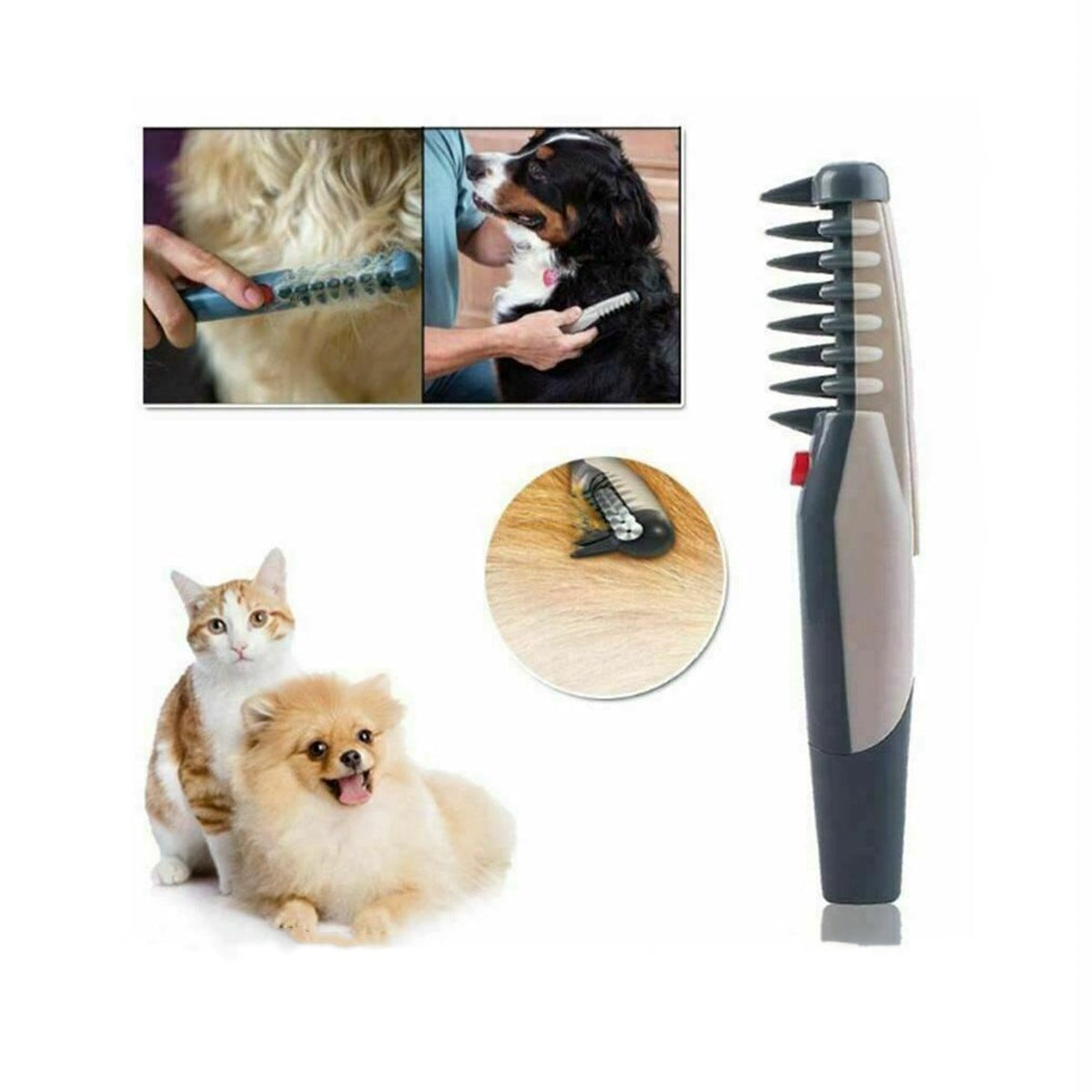 Hirundo Knot Out Electric Pet Grooming Comb