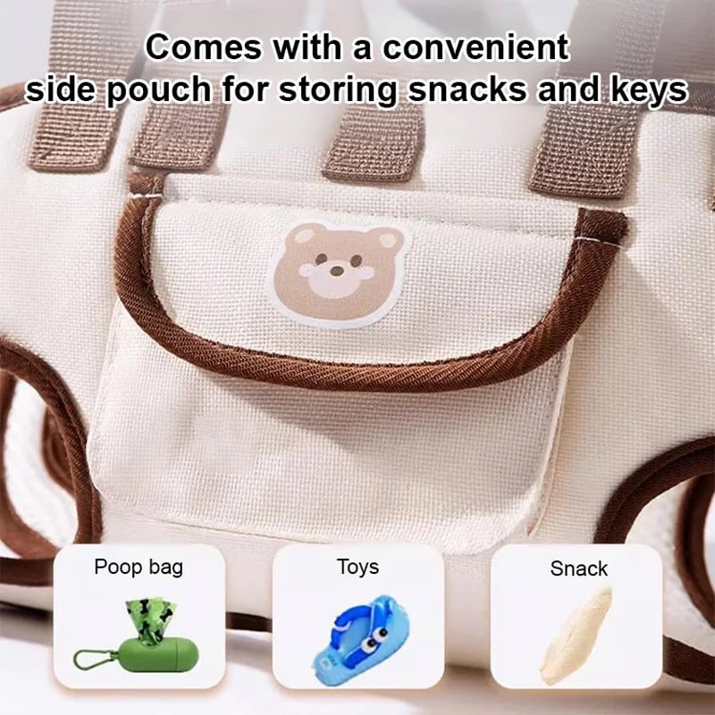 Portable Breathable Pet Carrier Bag and Backpack 2 in 1