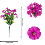 Fake Silk Colorful Morning Glory