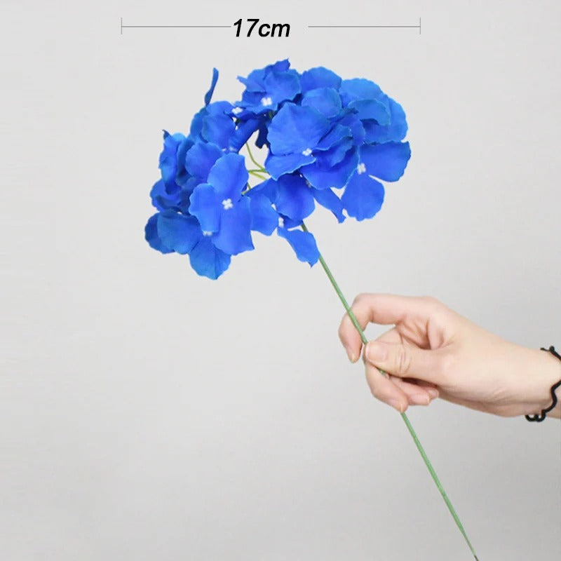 Wedding Centerpiece Floral Home Table Decoration Fake Hydrangea Branches Bridal Bouquet Flower Arrangement Artificial Flowers