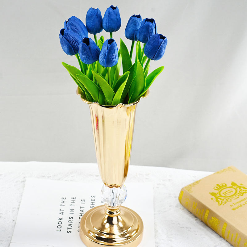 10pcs Artificial Flowers Simulation tulips artificial flowers silk flowers home