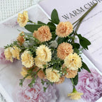 Simulation flowers wedding bouquet flowers lilac hand bouquet small flower arrangement ornaments upscale