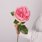 1pcs Artificial Flowers Single Simulation Flower Hand Moisturizing Rose