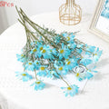 1/3/5Pcs 50cm Daisy Flower 5Heads Plastic Artificial Flowers Fake Bouquet Home Wedding Brides Decor DIY Garden Room Table Decor