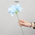 Wedding Centerpiece Floral Home Table Decoration Fake Hydrangea Branches Bridal Bouquet Flower Arrangement Artificial Flowers