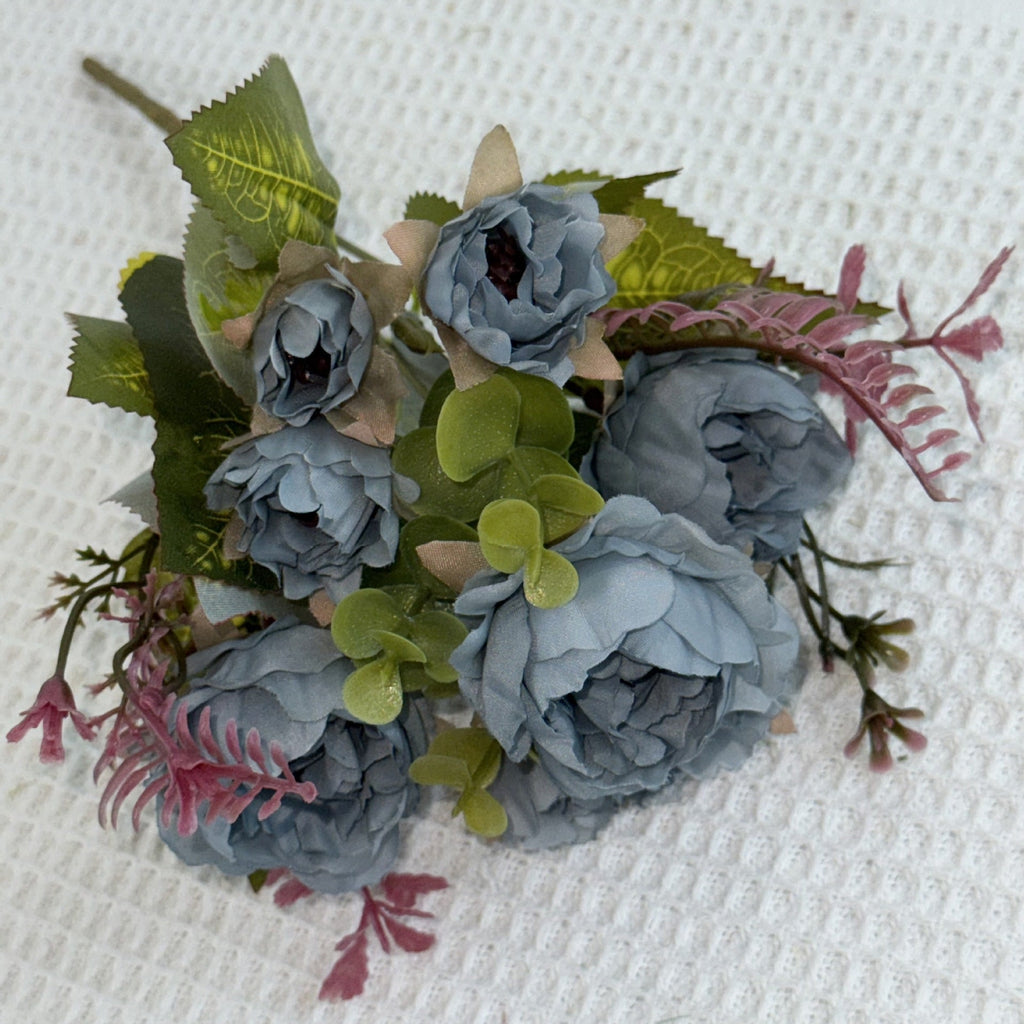 1pcs Artificial Flowers Wedding bouquet peony hand held silk flower arrangement