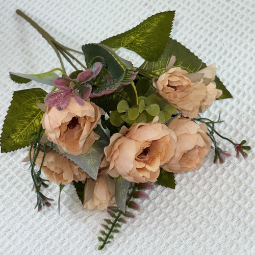 1pcs Artificial Flowers Wedding bouquet peony hand held silk flower arrangement