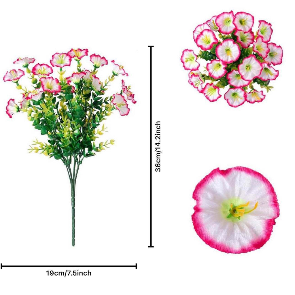 Fake Silk Colorful Morning Glory