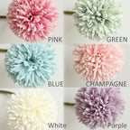 5pcs Artificial Hydrangea Flowers Bouquet for Home Flower Arrangement Decoration Wedding Table Christmas Decoration Dandelion