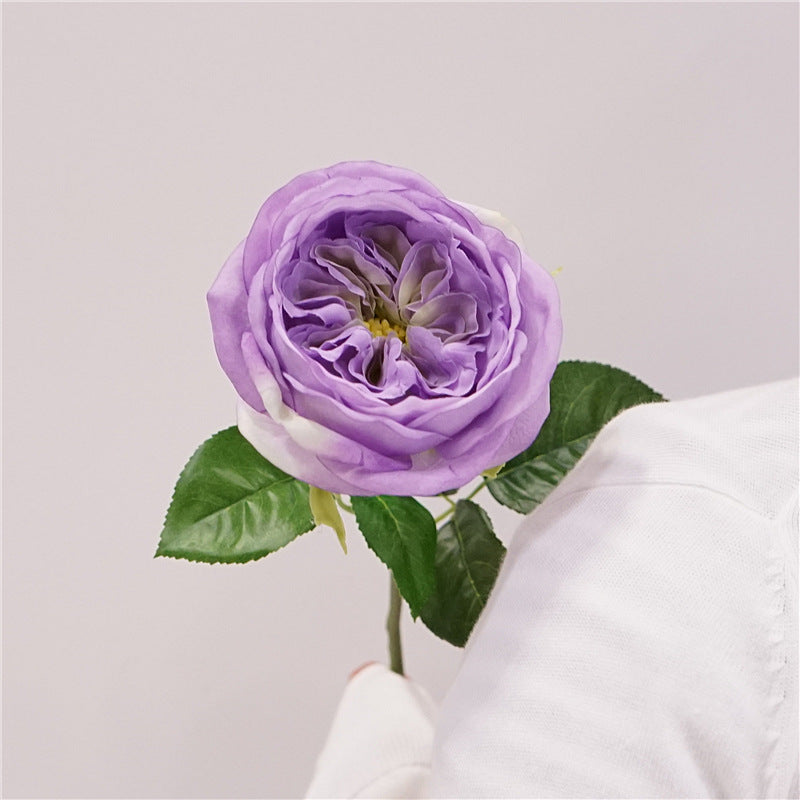 1pcs Artificial Flowers Single Simulation Flower Hand Moisturizing Rose