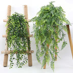 Artificial Plants Persian Grass Wall Hanging Green Plants Decoration 79cm Home Wedding Garden Decoration Fake Plant Rattan Vines