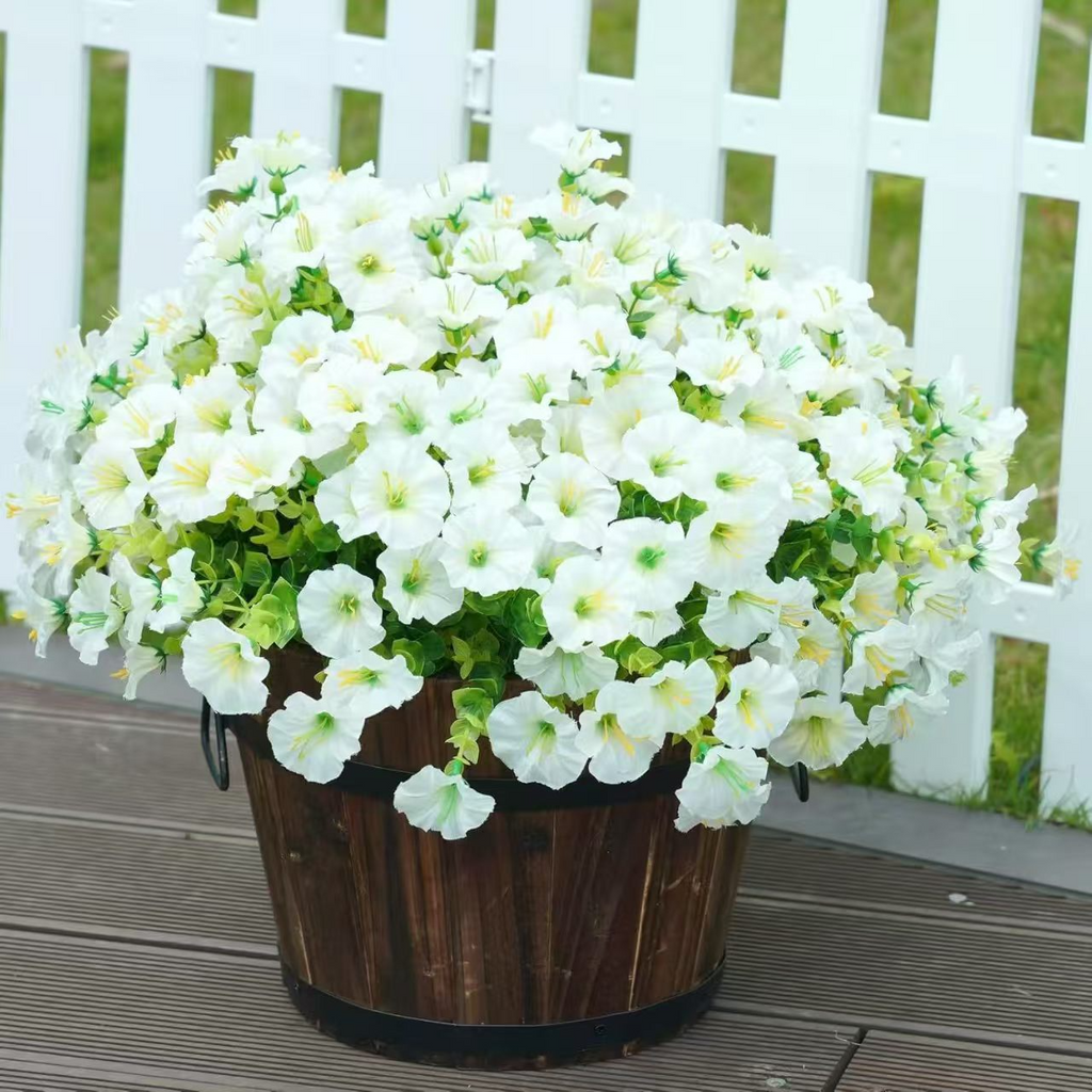 Fake Silk Colorful Morning Glory