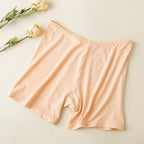 Safety pants cotton bottom crotch comfortable breathable women's underwear summer leggings girls mid-waist anti-exposure safety pants