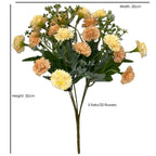 Simulation flowers wedding bouquet flowers lilac hand bouquet small flower arrangement ornaments upscale