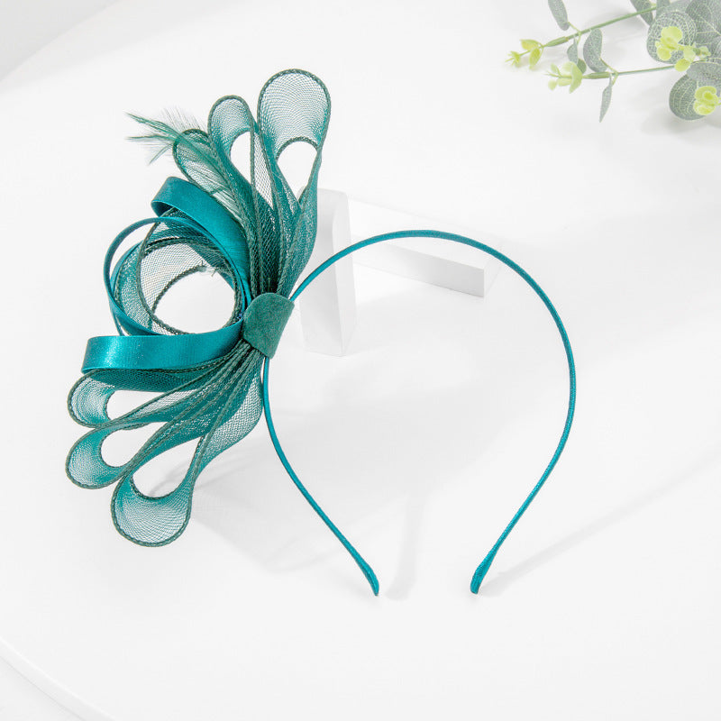 New style headband mesh decoration banquet ladies fashionable and elegant headwear accessories