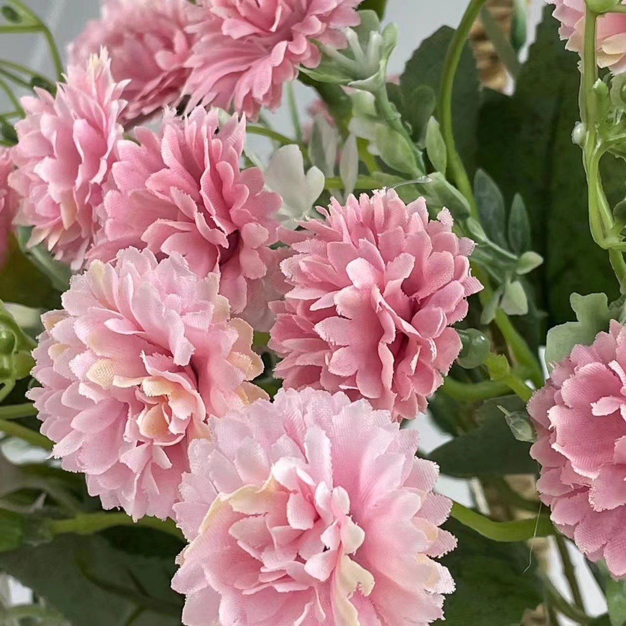 Simulation flowers wedding bouquet flowers lilac hand bouquet small flower arrangement ornaments upscale