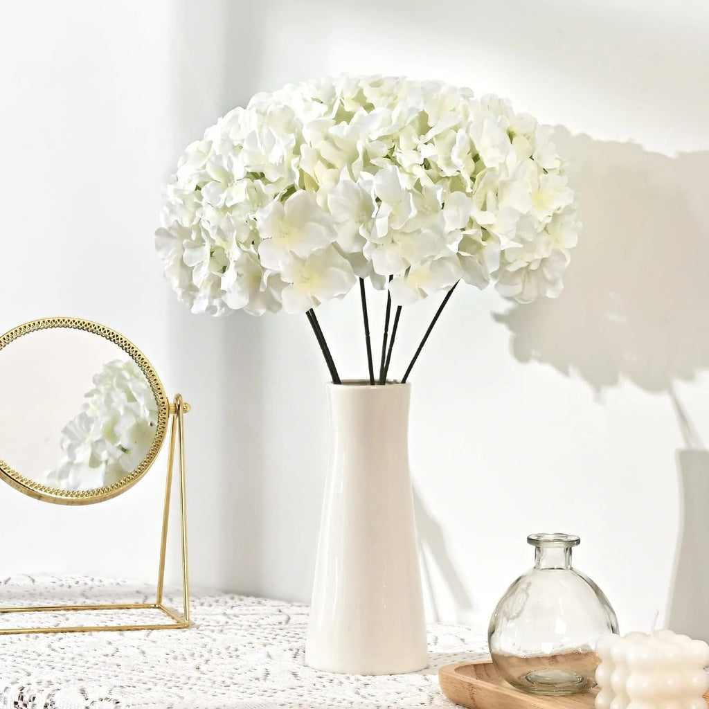Wedding Centerpiece Floral Home Table Decoration Fake Hydrangea Branches Bridal Bouquet Flower Arrangement Artificial Flowers