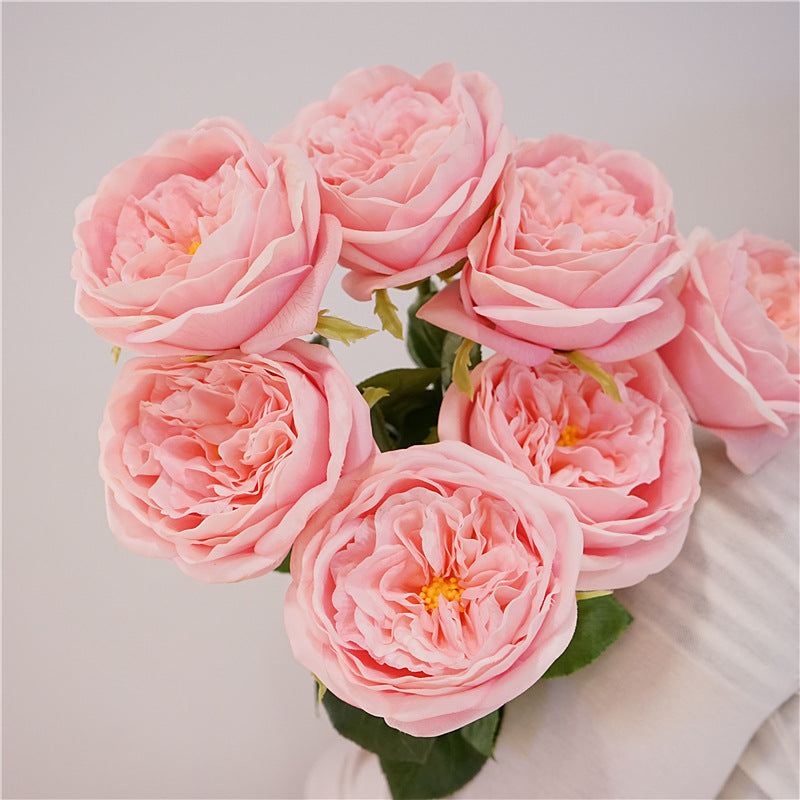 1pcs Artificial Flowers Single Simulation Flower Hand Moisturizing Rose