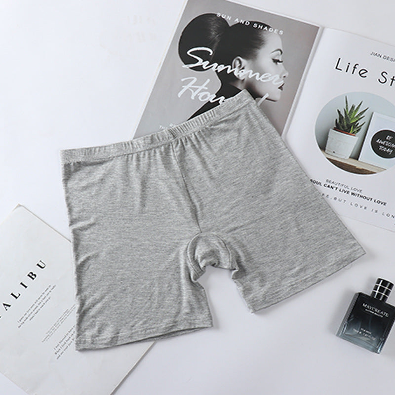 Safety pants to prevent exposure, women can wear three-quarter shorts, summer non-curling thin leggings