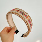 Fashion knotted headband with wide brim, hair accessories for ladies to go out and hold their hair in place