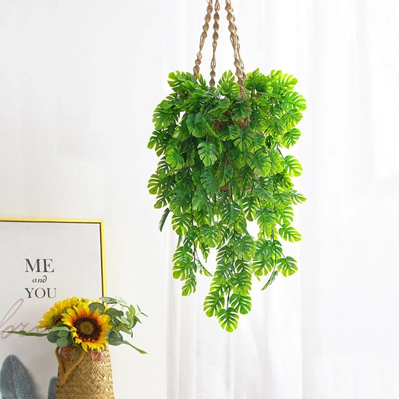 Artificial Plants Persian Grass Wall Hanging Green Plants Decoration 79cm Home Wedding Garden Decoration Fake Plant Rattan Vines