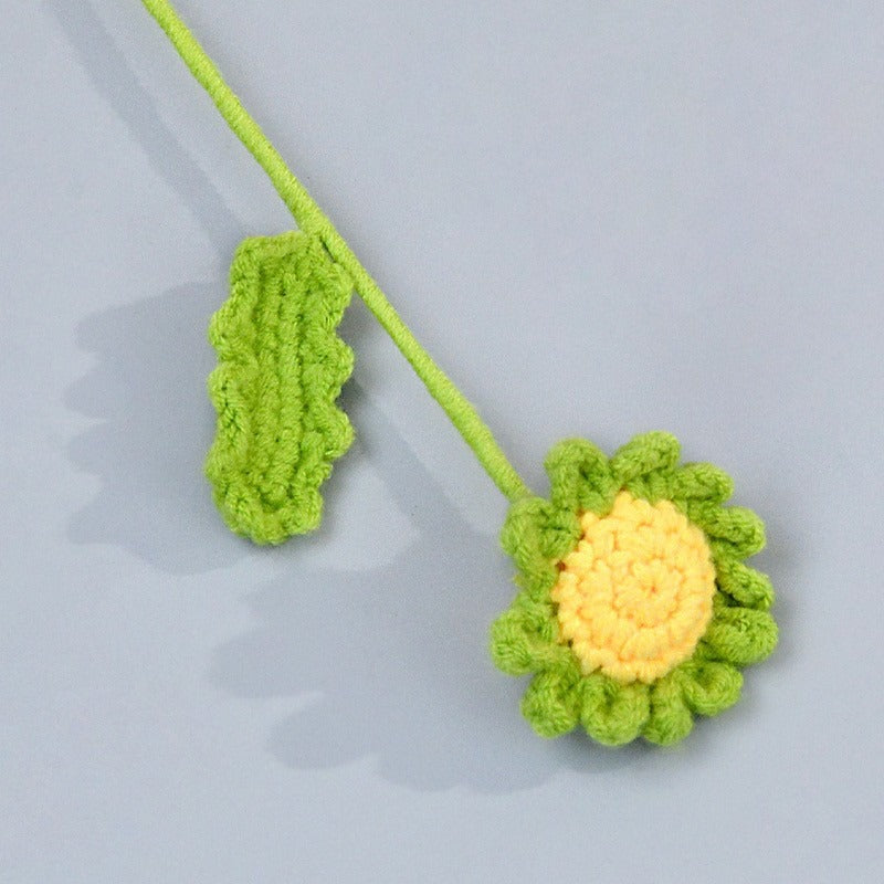 chrysanthemum Handmade Crochet Flower without Vase, Flowers Bouquet, Artificial Flower, Gifts for Girlfriend, Fall Room Decor, Decorative Flower for Mom, Friends