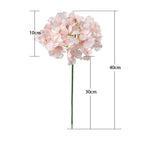Wedding Centerpiece Floral Home Table Decoration Fake Hydrangea Branches Bridal Bouquet Flower Arrangement Artificial Flowers