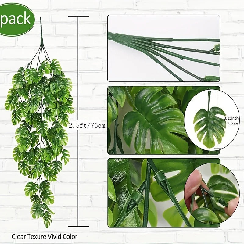 Artificial Plants Persian Grass Wall Hanging Green Plants Decoration 79cm Home Wedding Garden Decoration Fake Plant Rattan Vines