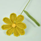 Gesang flower Handmade Crochet Flower without Vase, Flowers Bouquet, Artificial Flower, Gifts for Girlfriend, Fall Room Decor, Decorative Flower for Mom, Friends