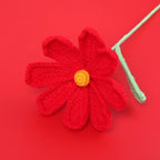 Gesang flower Handmade Crochet Flower without Vase, Flowers Bouquet, Artificial Flower, Gifts for Girlfriend, Fall Room Decor, Decorative Flower for Mom, Friends