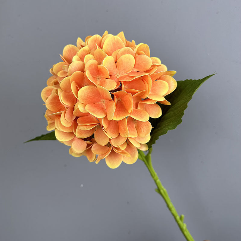 Hydrangea fake flowers home decoration oil painting color moisturizing film