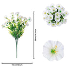 Fake Silk Colorful Morning Glory