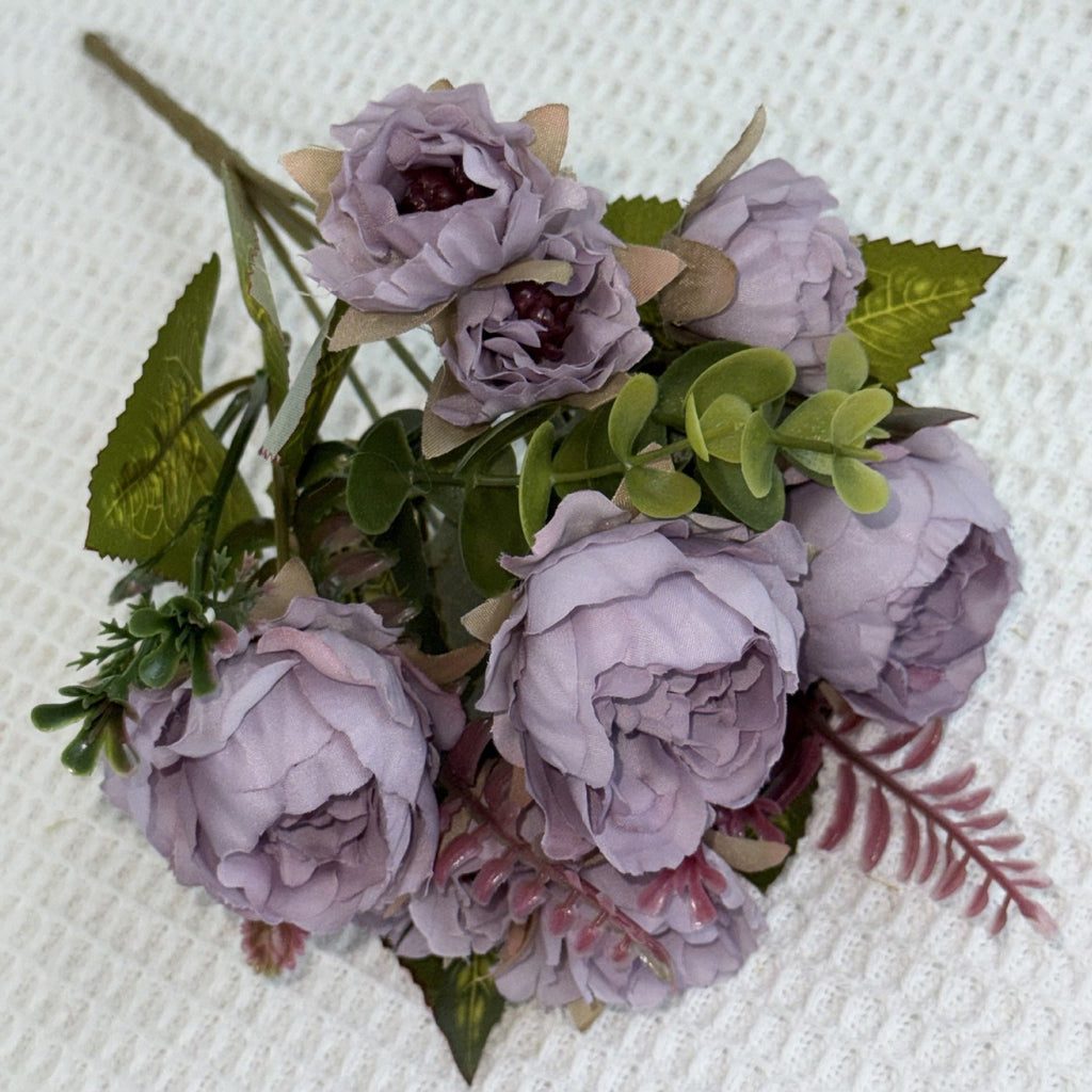 1pcs Artificial Flowers Wedding bouquet peony hand held silk flower arrangement