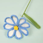 Gesang flower Handmade Crochet Flower without Vase, Flowers Bouquet, Artificial Flower, Gifts for Girlfriend, Fall Room Decor, Decorative Flower for Mom, Friends