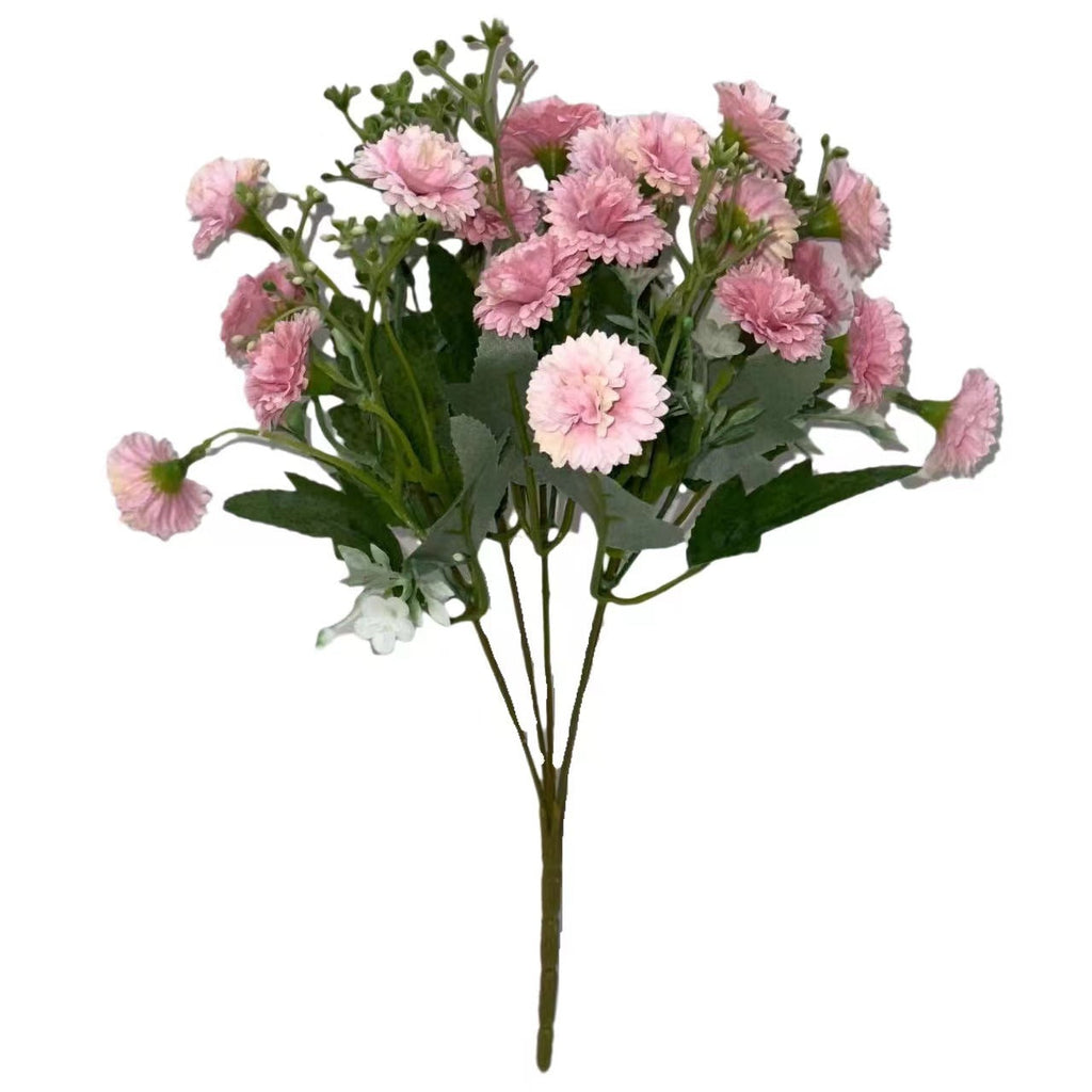 Simulation flowers wedding bouquet flowers lilac hand bouquet small flower arrangement ornaments upscale