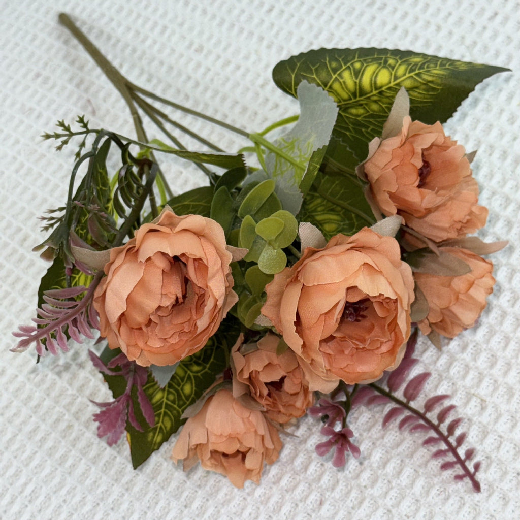 1pcs Artificial Flowers Wedding bouquet peony hand held silk flower arrangement