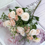 Simulation flowers wedding bouquet flowers lilac hand bouquet small flower arrangement ornaments upscale