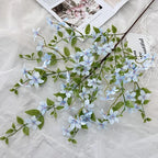 38IN Orange Jasmine Artificial Flowers for Home Decor Table Centerpiece and Office Desk Decoration