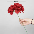 Wedding Centerpiece Floral Home Table Decoration Fake Hydrangea Branches Bridal Bouquet Flower Arrangement Artificial Flowers