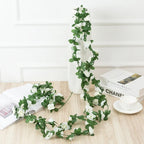 Artificial Rose Flowers Garland DIY Wedding Arch Garden Decoration Home Living Room Wall Hanging Spring Autumn Fake Plant Vine